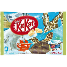 킷캇 미니 메이플 시럽 Kit kat Mini Goût de Sirop d'Érable 12P 118.8G [Nestle]