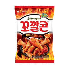 Kkokkalcone Saveur Chimuk Spicy Poulet Frit à La Sauce Épicée 72G [Lotte]