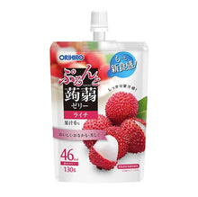 곤약젤리(리치맛) Konnyaku Jelly Litchi 130G [Orihiro]