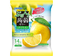 곤약젤리(레몬맛) Konnyaku Jelly Pouch Lemon 120G (20G*6P) [Orihiro]