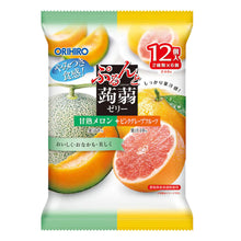곤약젤리 (멜론 & 자몽맛) Konnyaku Jelly Pouch Melon & Pamplemousse rose 240G [Orihiro] DDM 31.12.2023
