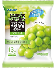 곤약젤리(청포도맛) Konnyaku Jelly Pouch Muscat 120G (20G*6P) [Orihiro] DDM 30.11.2025