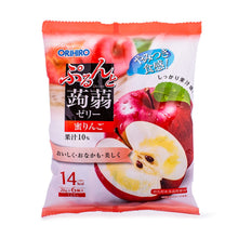 곤약젤리(사과맛) Konnyaku Jelly Pouch Pomme 120G (20G*6P) [Orihiro]
