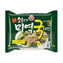 쇠고기 미역국 라면 Miyukguk Soupe aux Algues Ramen 115G [Ottogi]
