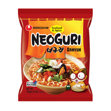 너구리 매운맛 수출용 Neoguri Ramen Épicé Exportation 120G [Nongshim] DDM 14.05.2026