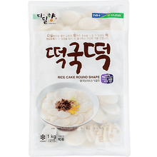 Fresh / 디딜향 떡국떡 Tteokguk Tteok Pâte de Riz Rondelle 1Kg [Nonghyup] DDM 21.04.2026