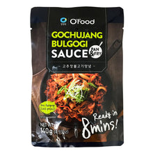 O'Food 고추장 불고기양념 Sauce Épicée pour Gochujang Bulgogi 140G [Chungjungone]