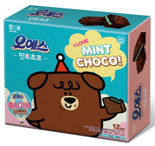 오예스 민트초코 Oyes Mint Choco 12Pcs 360G [Haitai]