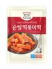 Fresh / 순쌀 떡볶이떡 Tteokbokki Tteok Pâte de Riz Barrette 500G [Jongga] DDM 08.08.2024