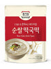 Fresh / Tteokguk Tteok Pâte de Riz Rondelle 500G [Jongga] DDM 05.09.2024