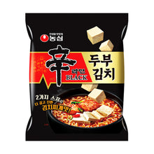 신라면 블랙 두부 김치 Shin Ramen Black Tofu Kimchi 127G [Nongshim] DDM 20.09.2025