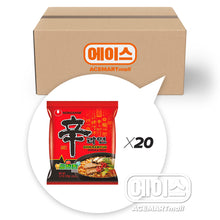 신라면 수출용 Shin Ramen Exportation 120G 1Ct 20Pcs [Nongshim] DDM 07.05.2026