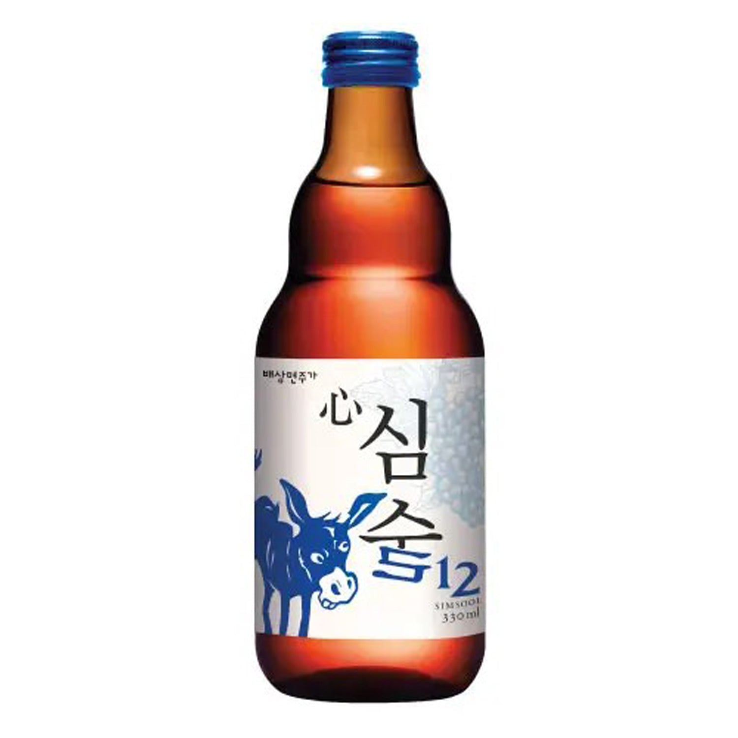 Simsool 12 Vin de riz Pétillant 330ML 12% [Baesangmyeon Juga ...