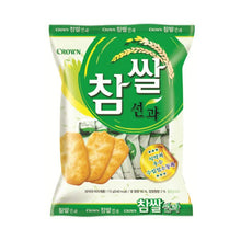 참쌀 선과 20개입 Snack de Riz 20P 115G [Crown] DDM 19.05.2025