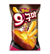 오구마 Ohguma Snack Saveur de Patate douce Beurre au Miel 74G [Orion]