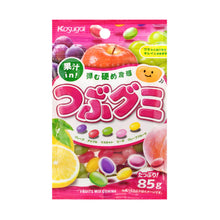 쯔부구미 과일맛 젤리빈 Tsubu Gummy Fruits 80G [Kasugai] DDM 31.08.2026