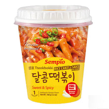 Tteokbokki Saveur Douce et Épicée en Bol 160G [Sempio] DDM 25.06.2026