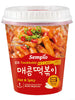 매콤 떡볶이 컵 Tteokbokki Saveur Piquante et Épicée en Bol 160G [Sempio] DDM 22.09.2025