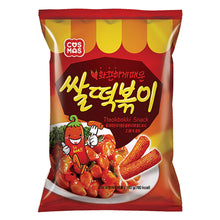화끈하게 매운 쌀떡볶이 과자 Tteokbokki Snack Épicé 160G [Cosmos]