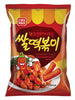 화끈하게 매운 쌀떡볶이 과자 Tteokbokki Snack Épicé 160G [Cosmos]