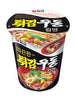 튀김우동 작은컵 수출용 Udon au Tofu Frit en Petit bol Exportation 62G [Nongshim] DDM 15.11.2024