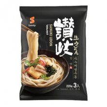 사누끼 생우동 김맛 Sanuki Fresh Udon Saveur d’Algues Plat Instantané 672G (224G*3) [Samlip]