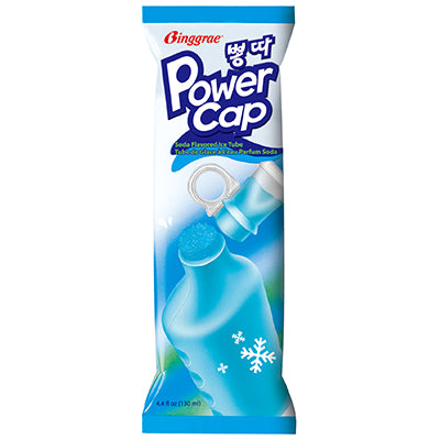 Bingrae] Soda Flavored Ice Tube Power Cap Popsicle / 빙그레 뽕따