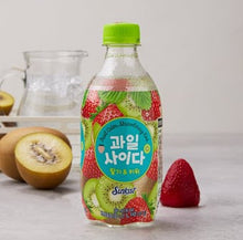 썬키스트 과일사이다 딸기&키위 Sunkist Cider Ttalgi & Kiwi Boisson Saveur de Fraise Kiwi 380ML [Haitai]