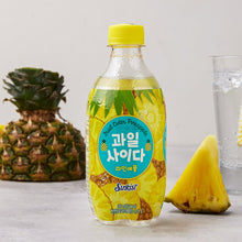 썬키스트 과일사이다 파인애플 Sunkist Cider Fineapple Boisson Saveur de Ananas 380ML [Haitai]