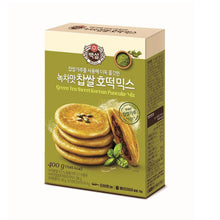 녹차맛 찹쌀 호떡믹스 Chapssal Farine Préparation pour Crêpe Sucrée Coréenne Hotteok Thé Vert 400G [Beksul] DLC 14.10.2024