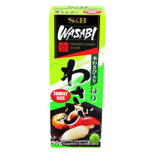 와사비 패밀리 사이즈 Wasabi Tube Family Size 90G [S&B]